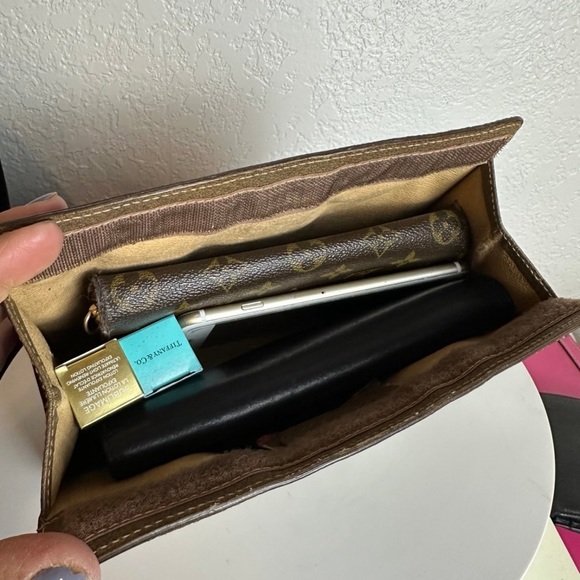 ❤️GUCCI GG PVC Leather Clutch #12 - Picture 11 of 13